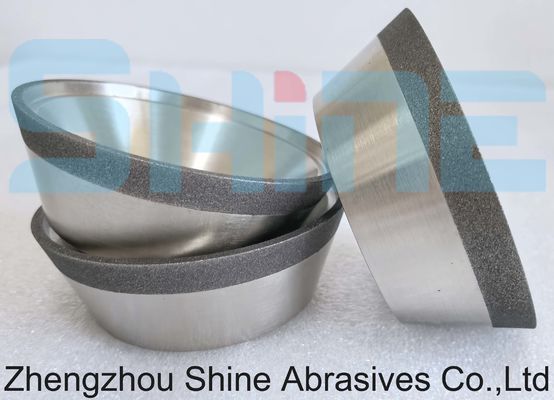 75 mm 11V9 Résine de liaison CBN / Diamond meuleuse pour le meulage d'outils CNC