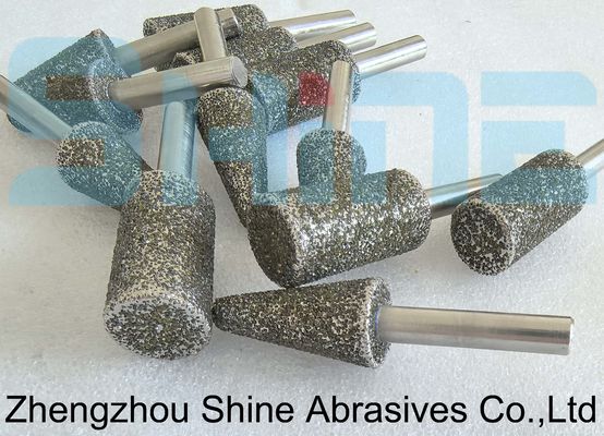 Mandrels et roues de meulage de diamants / CBN électroplatés pour outils au carbure