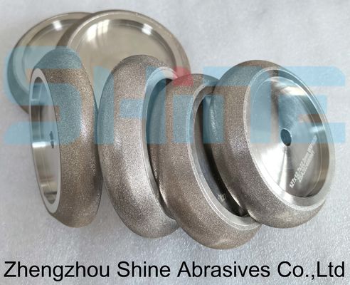 127 mm CBN électroplaqué meuleuse pour l'affûtage de lame de scie à bande 10/30