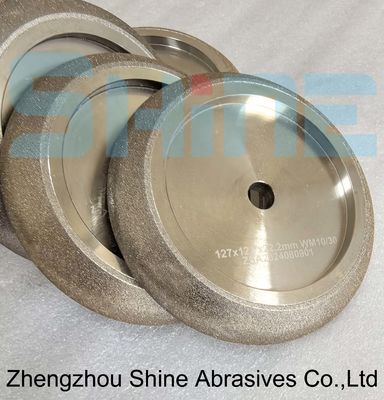 127 mm CBN électroplaqué meuleuse pour l'affûtage de lame de scie à bande 10/30