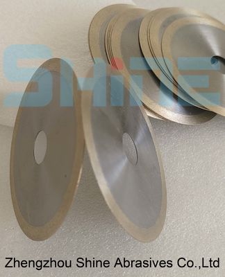 Roue de coupe de liens métalliques durable 1A1R, lames de coupe diamantées