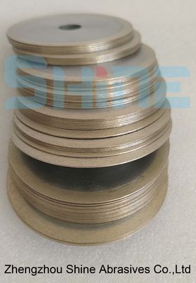 Roue de coupe de liens métalliques durable 1A1R, lames de coupe diamantées