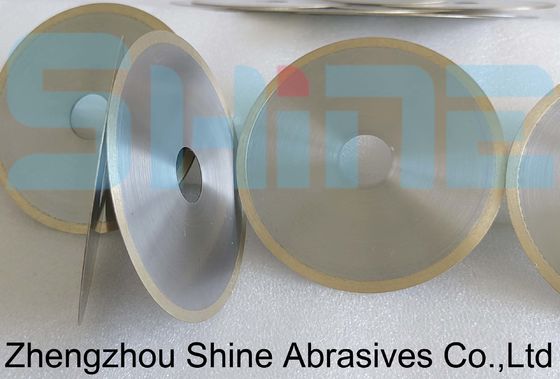 Roue de coupe de liens métalliques durable 1A1R, lames de coupe diamantées