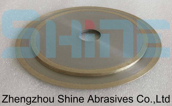 Roue de coupe de liens métalliques durable 1A1R, lames de coupe diamantées