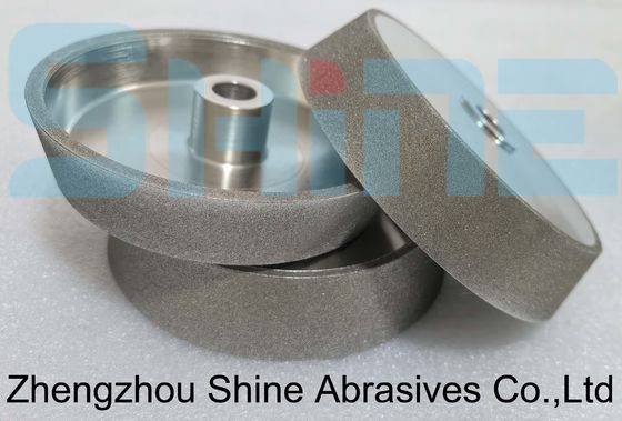 Diamant à bille unique électroplaqué Roue de meulage Profil de bord Poli