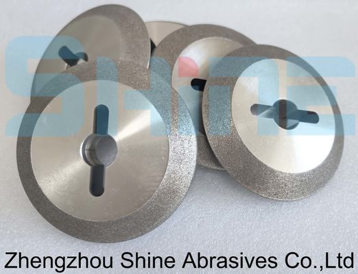 Roue de meulage à lame de scie à diamant électroplaquée pour couper l'agate métallique