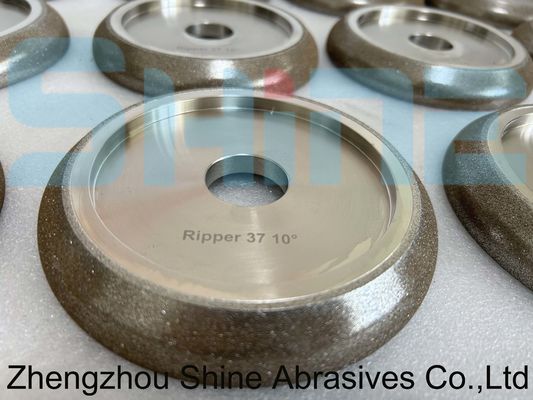 Scie à bande Ripper 37 avec une roue CBN à profil 10° pour lame de scie à bande