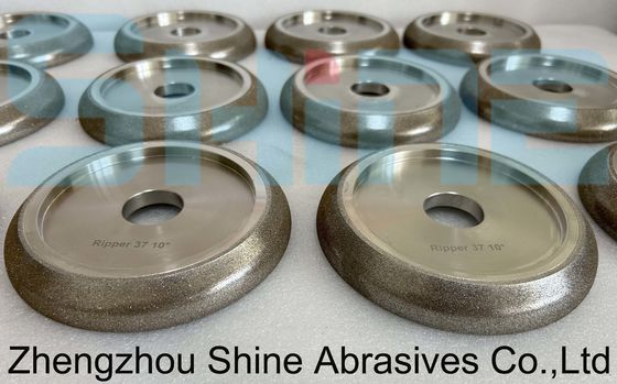 Scie à bande Ripper 37 avec une roue CBN à profil 10° pour lame de scie à bande