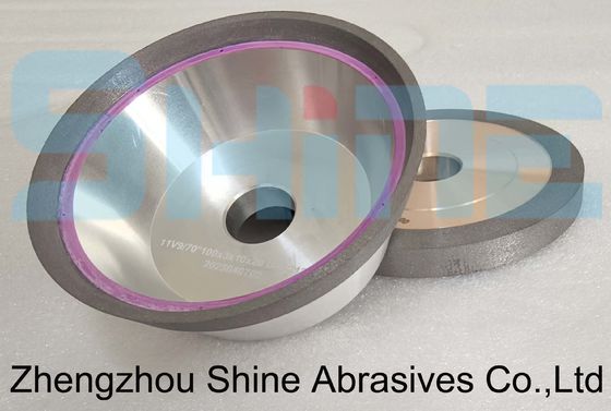 Roue à diamants CNC à liaison hybride pour forage à flots en carbure solide