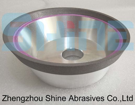 Roue à diamants CNC à liaison hybride pour forage à flots en carbure solide