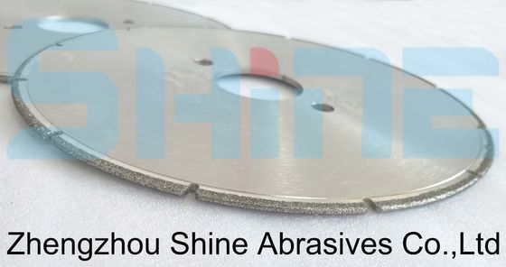 Meule diamantée électroplaquée 300mm pour le meulage et la coupe de fonte