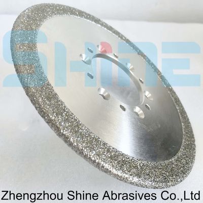 Roues de meulage de fer moulé au diamant électroplaqué pour la transformation des métaux