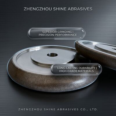 8 pouces 203mm Wm 10/30 Apertisseur électroplaté CBN meuleuse pour affûter la scie à bande