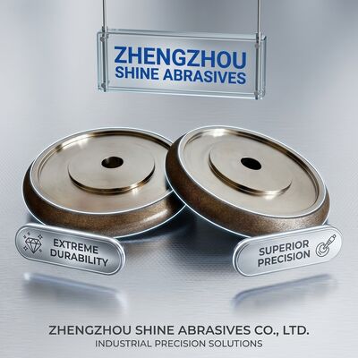 8 pouces 203mm Wm 10/30 Apertisseur électroplaté CBN meuleuse pour affûter la scie à bande