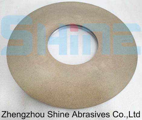 Disque de meulage à liaison métallique à large jante pour perles de verre