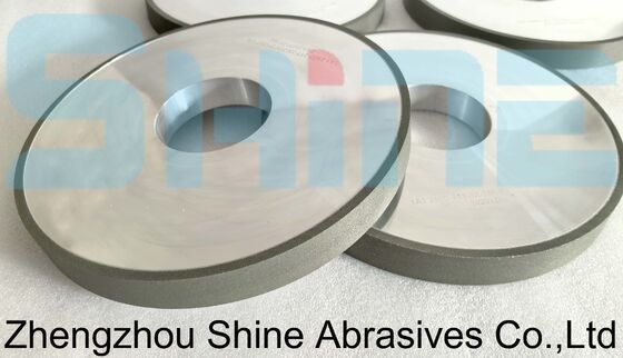 250 mm 1A1 Flat Resin Bond CBN Diamond Grinding Wheel pour le carbure
