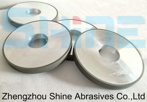250 mm 1A1 Flat Resin Bond CBN Diamond Grinding Wheel pour le carbure