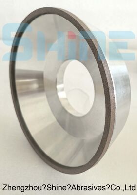 Meule en résine diamant CBN 11A2 pour l'affûtage des flûtes de fraises en carbure