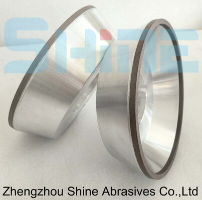 Meule en résine diamant CBN 11A2 pour l'affûtage des flûtes de fraises en carbure