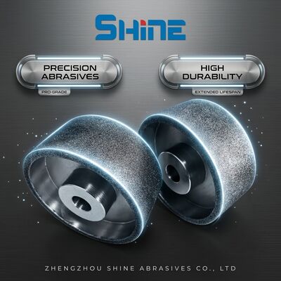 Roues CBN électroplaquées pour le meulage et l'affûtage de couteaux en bois HSS