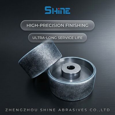Roues CBN électroplaquées pour le meulage et l'affûtage de couteaux en bois HSS