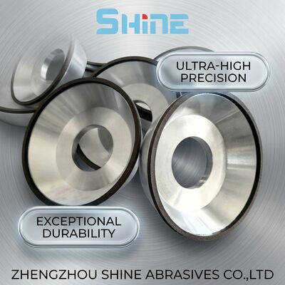 Meules abrasives diamantées à liant résine en forme de coupelle 12A2 pour meulage de surface