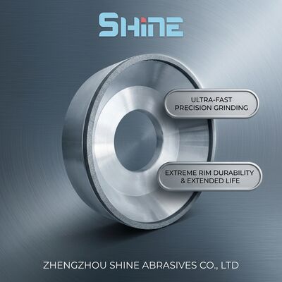 Meules abrasives diamantées à liant résine en forme de coupelle 12A2 pour meulage de surface