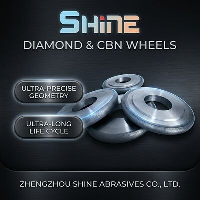 14FF1 Roue de meulage CBN pour l'acier inoxydable à outils HSS