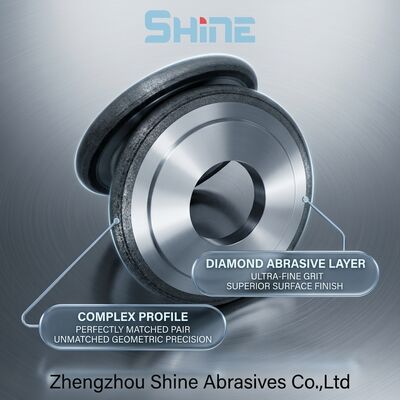 14FF1 Roue de meulage CBN pour l'acier inoxydable à outils HSS