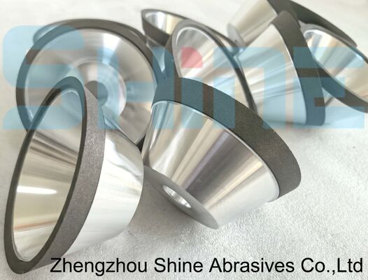 Meules à liant résine 11V9 pour machine à chanfreiner les lames de scie de polissage