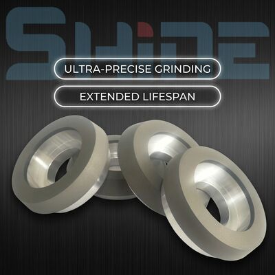 Résine de liaison 6A2 Diamond Cup Wheel pour le broyage des matériaux en carbure solide