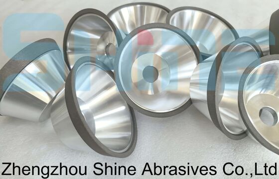 11V9 Hybrid CBN Diamond Grinding Wheel pour le dégagement et le découpage