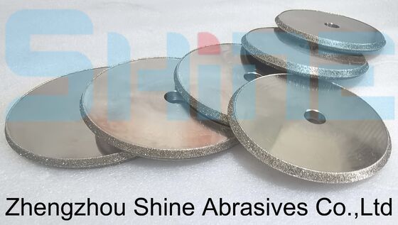 Electroplated Diamond Grinding Wheel Saw Blade with Double Sided Coat