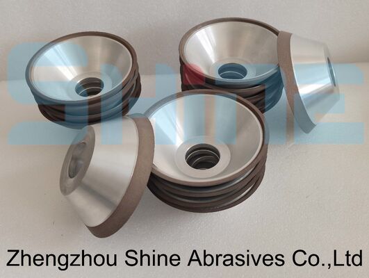 6A2 Resin Bond Diamond Cup Wheel 100mm D151 Grit Glass Edge Grinding RoHS Compliant Manufacturing