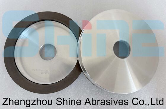 Meule diamantée CBN à liant résine 6A2 175x20x31.75mm D151 pour meulage de surface anti-rayures en acier inoxydable