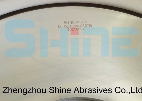 D126 30 pouces roue de meulage de diamants pour le broyeur de surface cylindrique