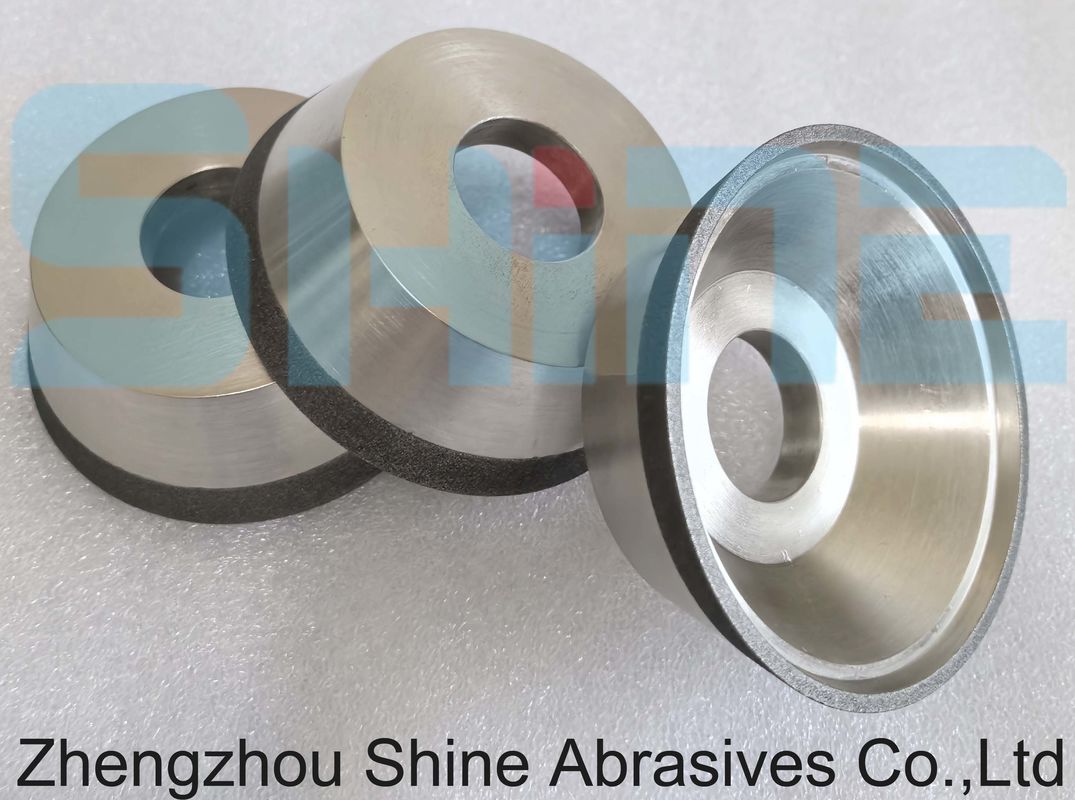 11V9 CNC Hybrid Bond Diamond Wheel pour la production d'outils au carbure