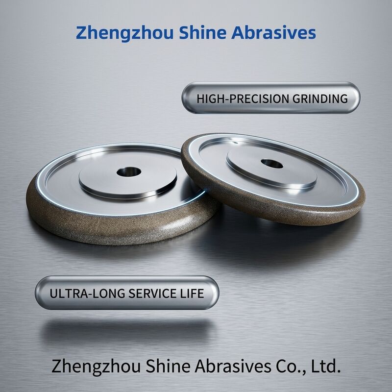 8 pouces 203mm Wm 10/30 Apertisseur électroplaté CBN meuleuse pour affûter la scie à bande