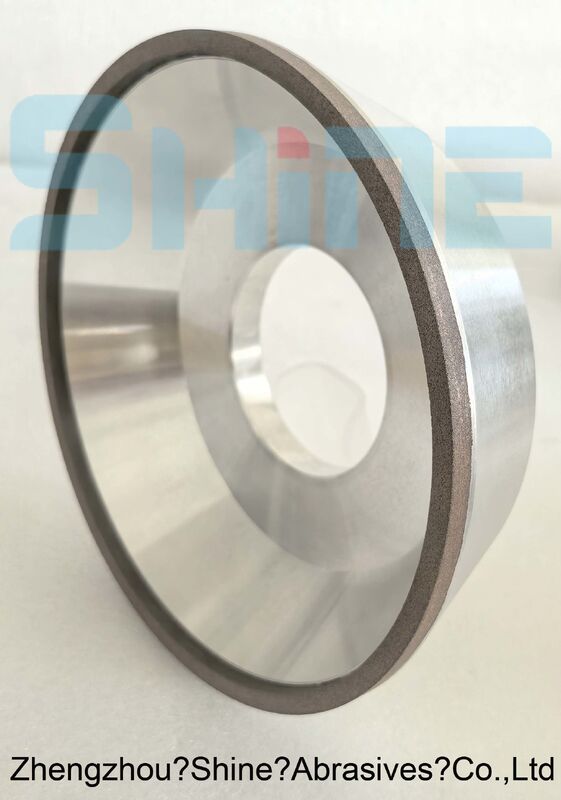 Meule en résine diamant CBN 11A2 pour l'affûtage des flûtes de fraises en carbure