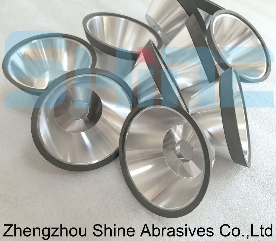 Meules à liant résine 11V9 pour machine à chanfreiner les lames de scie de polissage
