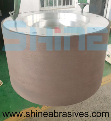 6A2 Roues de meulage sans centre en résine Roues de meulage en diamant liées à la résine