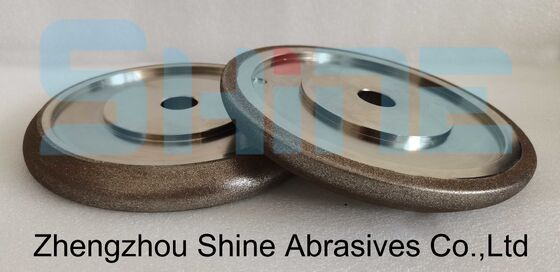 Meule de scie à ruban affûtée au CBN électrodéposé 203 mm 8 pouces WM 10-30 grains noyau en acier