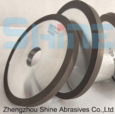 D126 Roue de meulage de diamants à liaison de résine 1A1 200 mm pour le meulage de miroirs d'outils PCD